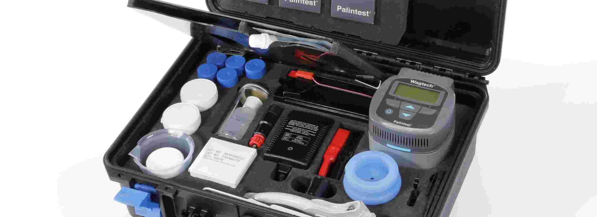 Palintest Potatest portable photometer for water quality testing Nepal