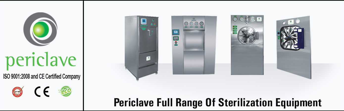 Periclave CSSD steam sterilizer — hospital-grade pass-through autoclave with pre-vacuum cycle